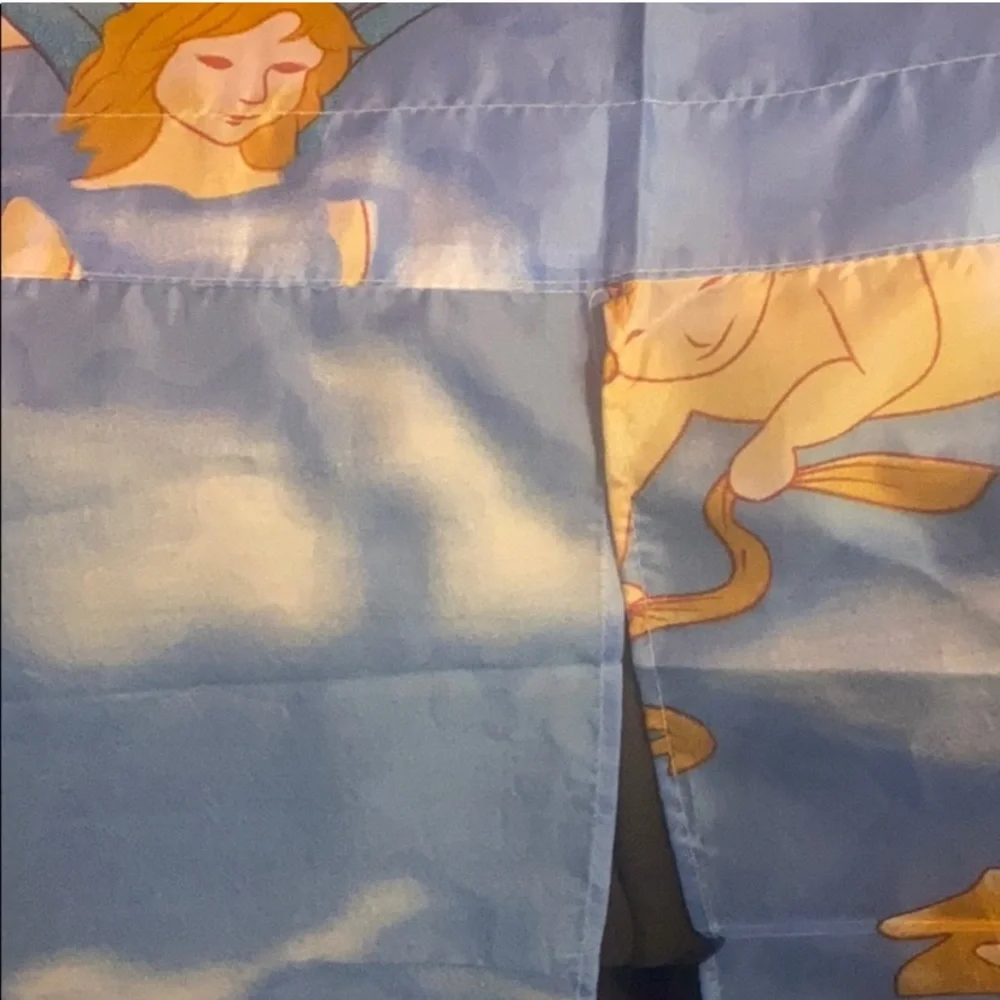 HL 1997👼mirror 8x6W & Angel shower curtain & 2 FIGI picture frames